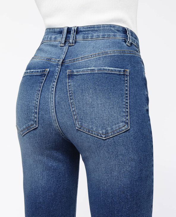 Jean skinny taille haute bleu - Pimkie
