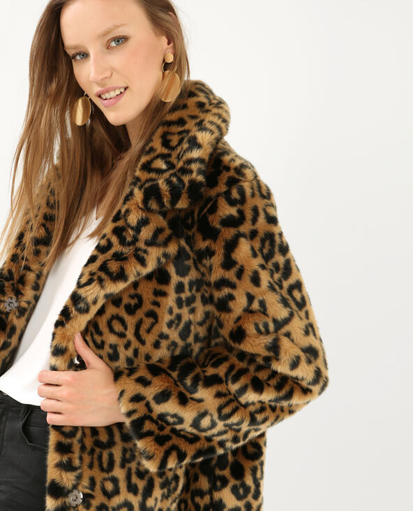 Manteau de leopard store