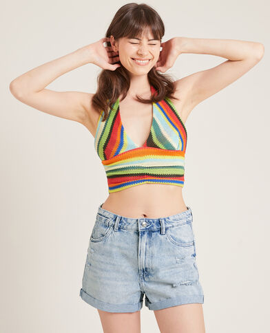 Short en jean bleu clair - Pimkie