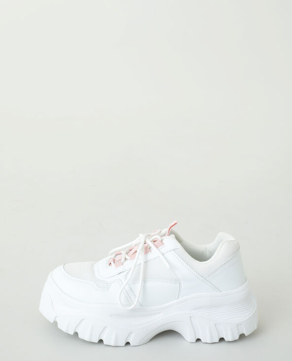 Baskets dad shoes blanc - Pimkie