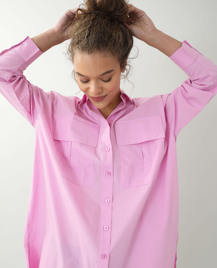 Chemisier femme rose discount