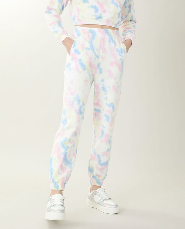Jogging tie and dye hot sale bleu