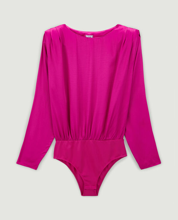 Body manches longues épaulettes rose - Pimkie