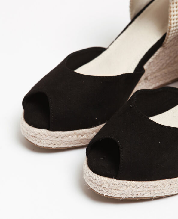 Sandales compensées noir - Pimkie