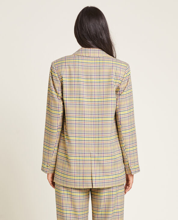 Veste blazer oversize jaune - Pimkie