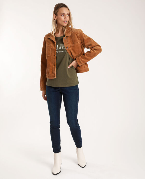 Veste velours pimkie shop
