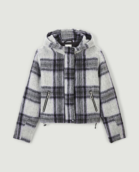 Blouson à capuche gris clair - Pimkie