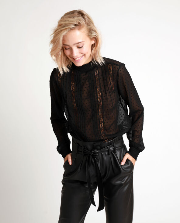 Blouse plumetis