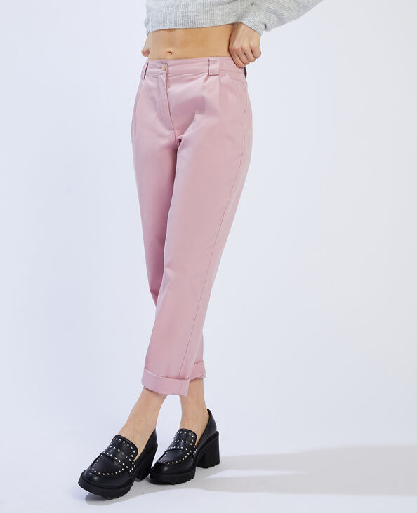 Pantalon à pinces SMALL rose - Pimkie