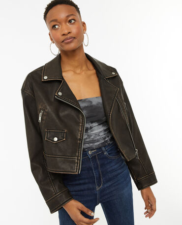 Pimkie robe clearance simili cuir
