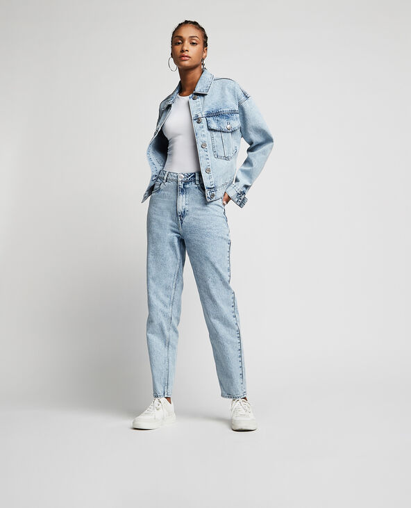 Jean mom taille haute Pimkie