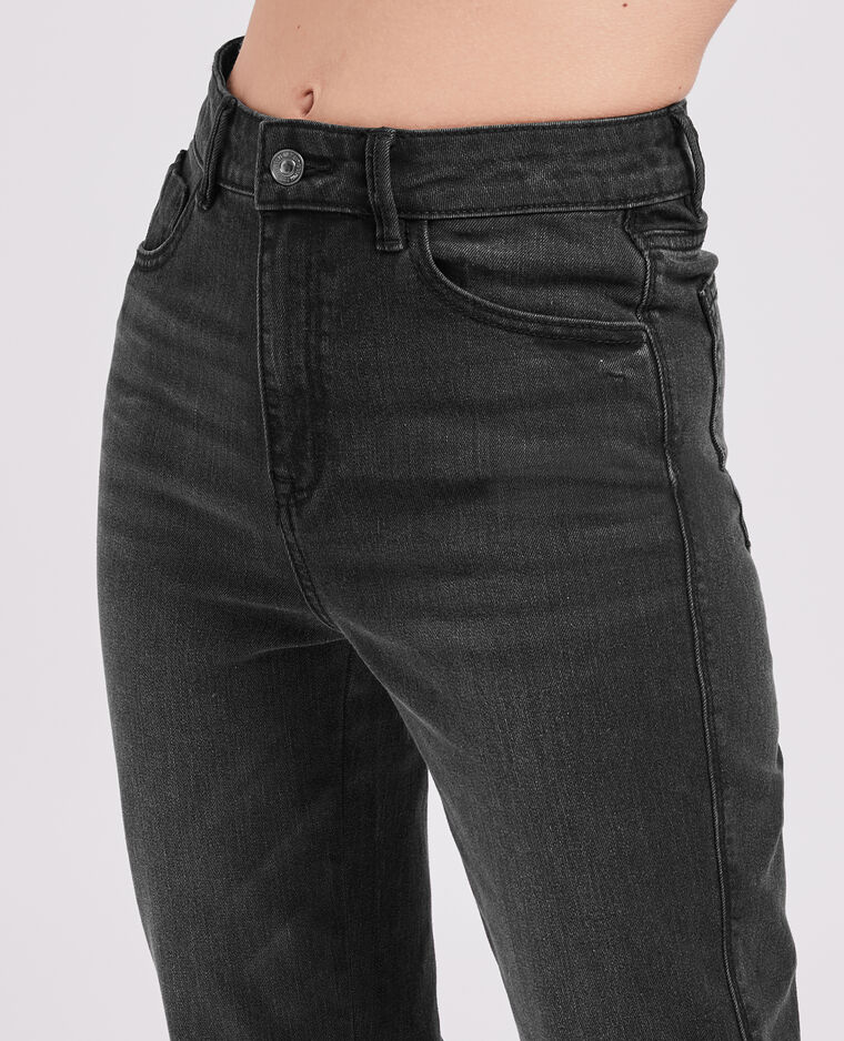 Jean droit stretch noir - Pimkie