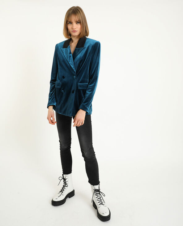Veste velours sale pimkie