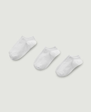 Lot de 3 paires de soquettes blanc - Pimkie