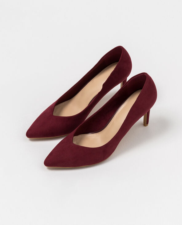 Escarpin bordeaux on sale