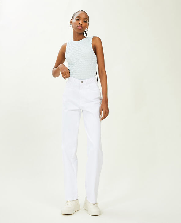 Jean straight taille haute deals