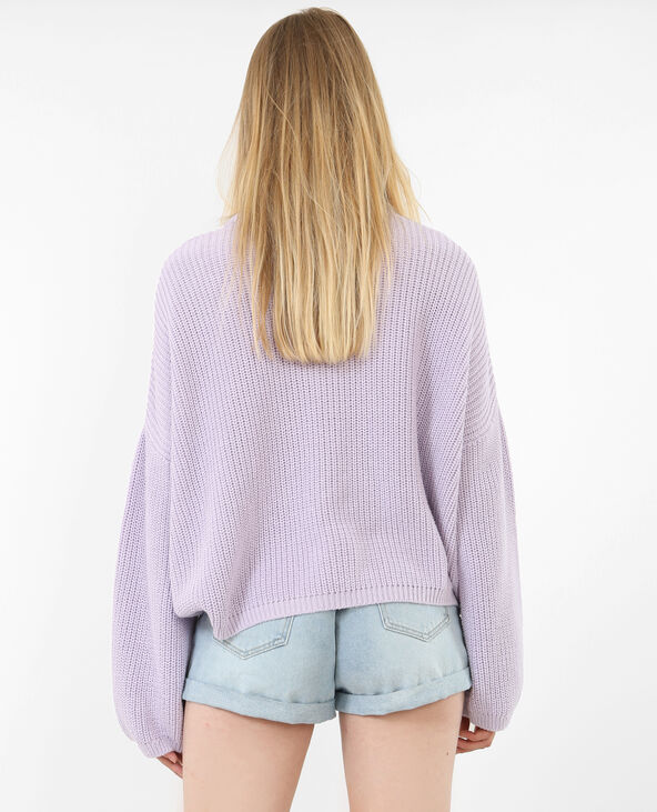 Pull oversized lilas - Pimkie
