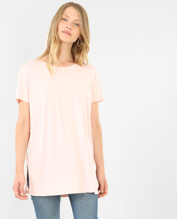 T-shirt à manches courtes rose clair - Pimkie
