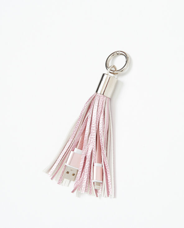 Porte-clés USB rose clair - Pimkie