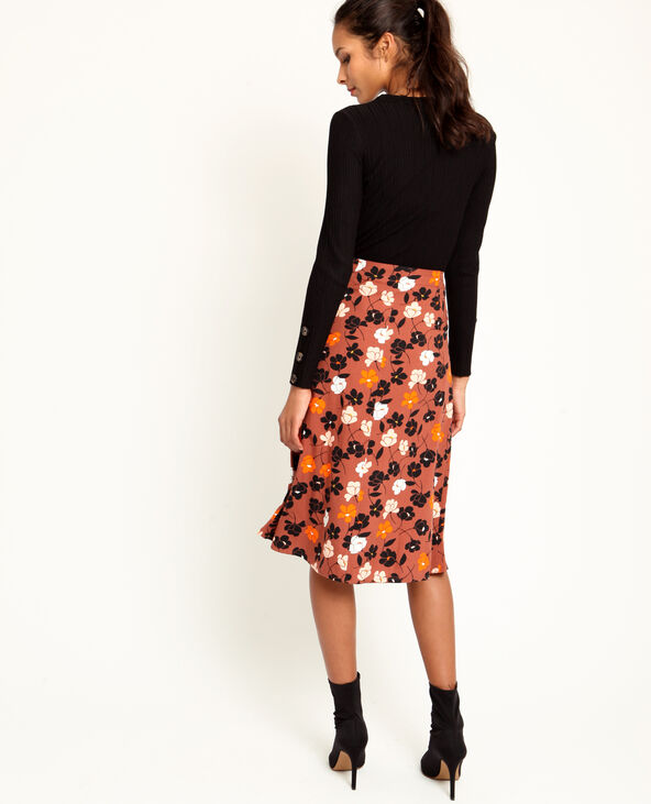 Jupe midi fleurie deals