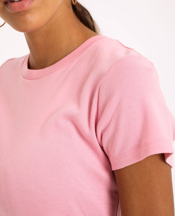 T-shirt basique rose - Pimkie