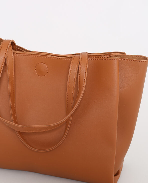 Sac shop couleur camel