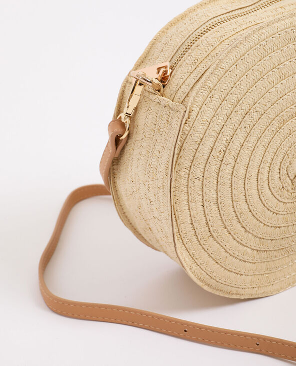 Sac rond en paille