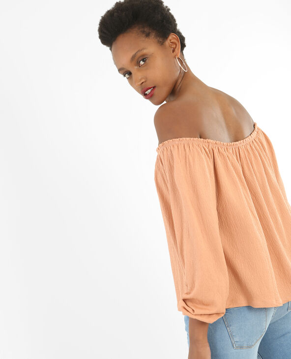 Tee shirt best sale col bardot