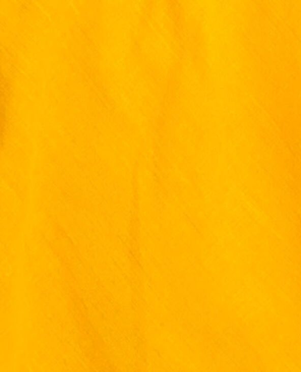 Robe à volants orange - Pimkie
