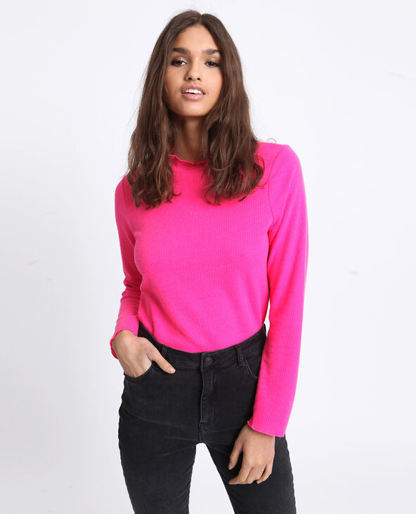 Chandail rose sales fluo