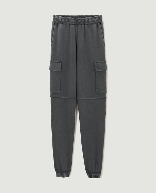 Pantalon de jogging cargo gris foncé - Pimkie