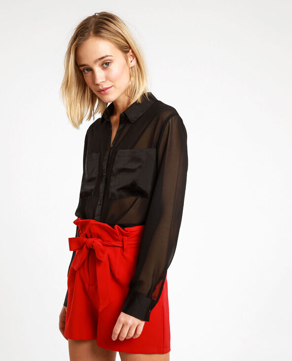 Chemise best sale femme transparente