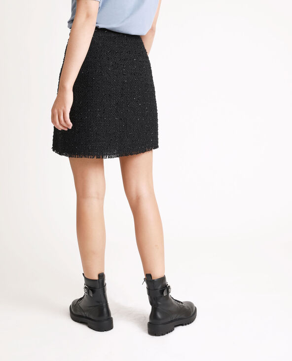 Jupe tweed sales longue