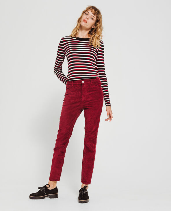 Pantalon velours online femme zara