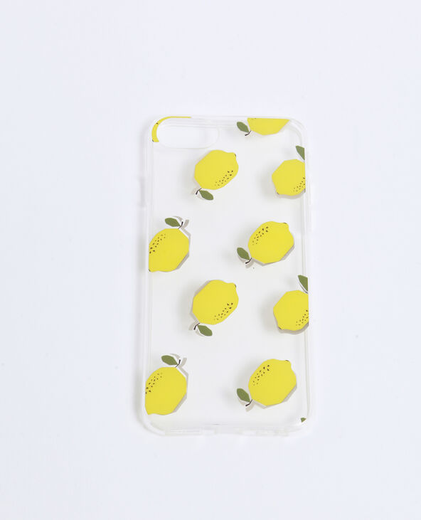 Coque compatible iPhone à citrons orange - Pimkie