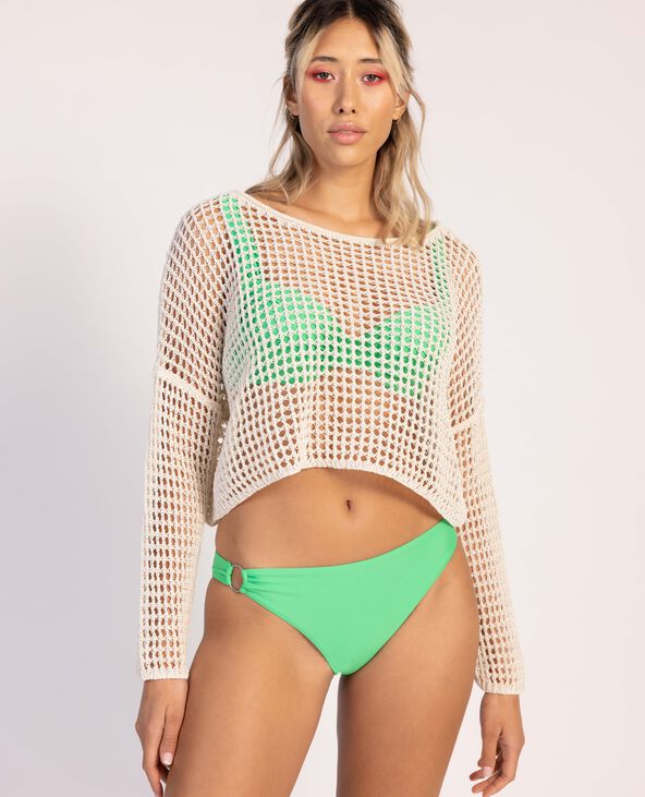 Bas de maillot culotte avec anneau vert fluo - Pimkie