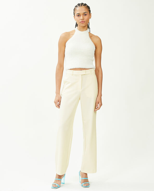 Pantalon de costume droit beige - Pimkie