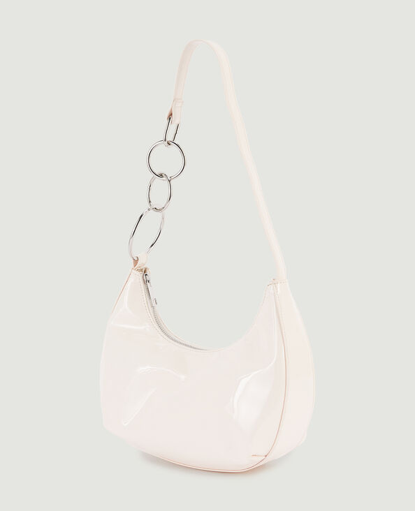 Sac porté épaule avec anneaux écru - Pimkie