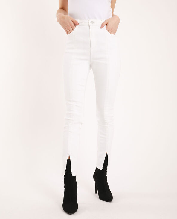 Jean skinny high waist blanc - Pimkie