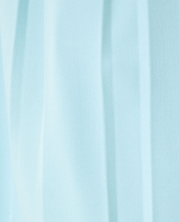 Jupe plissée bleu turquoise - Pimkie