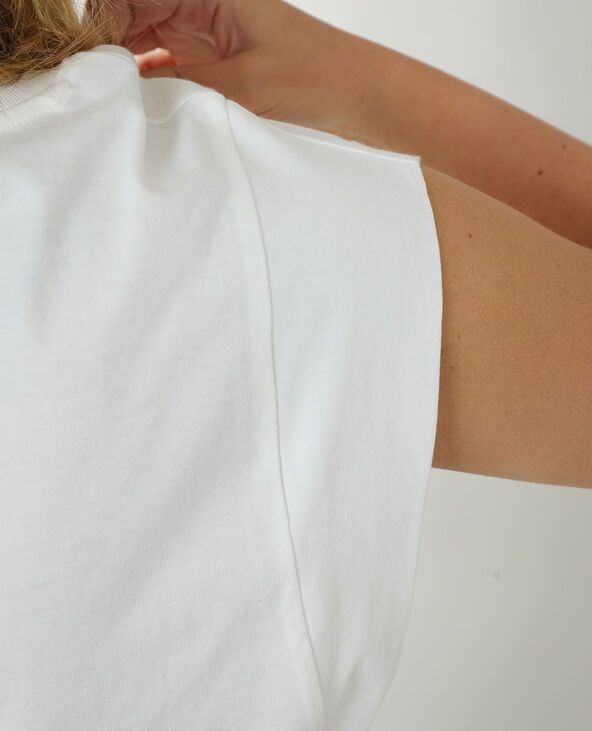 T-shirt ample blanc - Pimkie