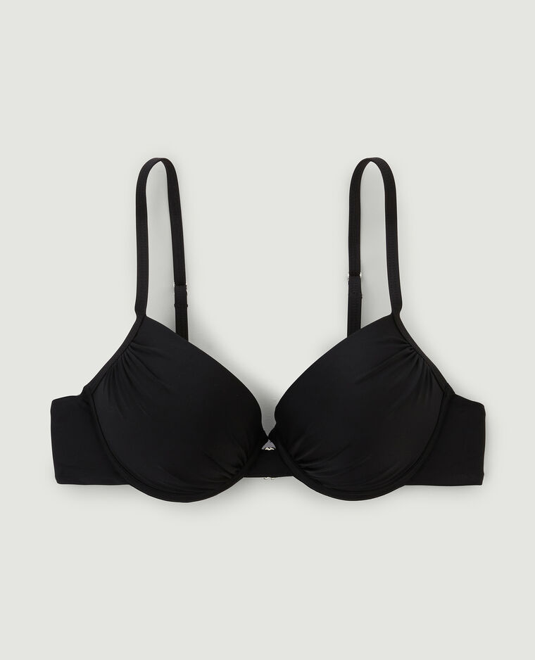 Haut de maillot de bain push up noir - Pimkie