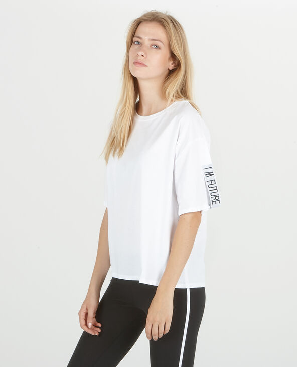 T-shirt de sport blanc - Pimkie