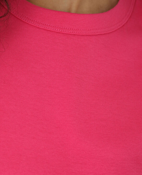 T-shirt basique rose fuchsia - Pimkie