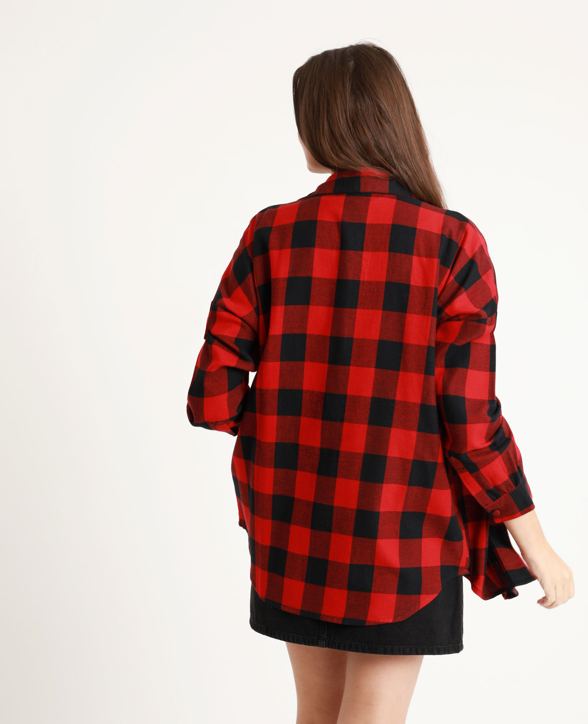 chemise à carreaux