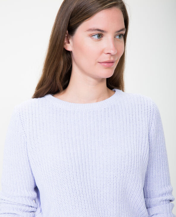 Pull à grosse maille lilas - Pimkie