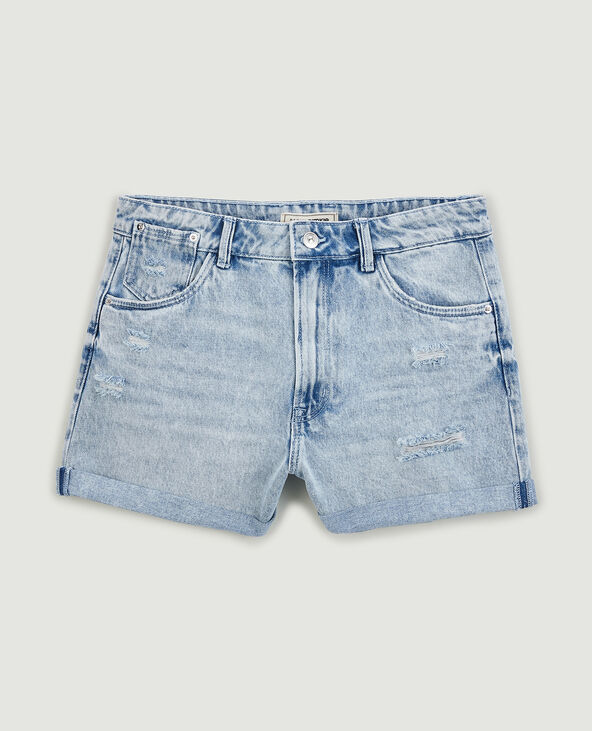 Short en jean bleu clair - Pimkie
