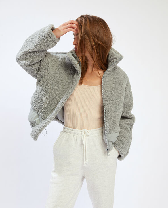 Veste reversible deals fourrure