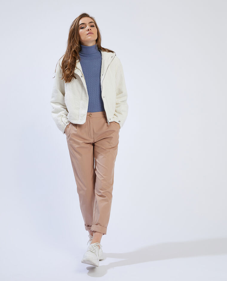 Blouson velours blanc - Pimkie