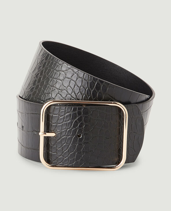 Ceinture large on sale boucle